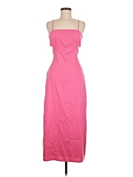 strapless open back dress Baby Pink Kimono Linen Dress  allthebeautifullinen