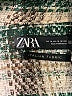 Zara Plaid Green Coat Size M - photo 6