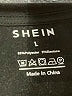 Shein Black Short Sleeve T-Shirt Size L - photo 7