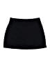 Unbranded Solid Black Casual Skirt Size L (estimated) - photo 2
