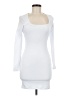 Popular 21 Solid White Cocktail Dress Size M - photo 1