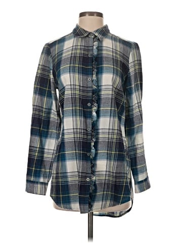 Ruff Hewn Long Sleeve Button-Down Shirt (view 1)