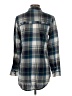 Ruff Hewn 100% Cotton Plaid Blue Long Sleeve Button-Down Shirt Size S - photo 2