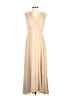 Unbranded 100% Polyester Tan Cocktail Dress Size 6 - photo 1