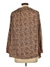 Paani 100% Polyester Brown Long Sleeve T-Shirt Size L - photo 2