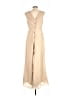 Unbranded 100% Polyester Tan Cocktail Dress Size 6 - photo 2
