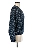 Daytrip 100% Polyester Blue Long Sleeve Blouse Size M - photo 4