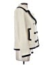 J.Crew 100% Polyester Ivory Coat Size 4 - photo 4