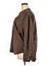Sanctuary 100% Polyester Print Brown Long Sleeve Blouse Size XXL - photo 5