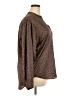 Sanctuary 100% Polyester Print Brown Long Sleeve Blouse Size XXL - photo 4