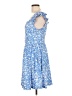 Assorted Brands Floral Blue Casual Dress Size L - photo 5