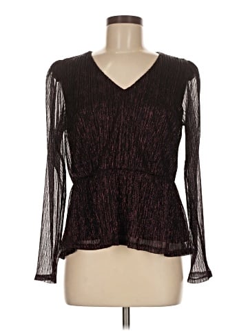 Simply Vera Vera Wang Long Sleeve Blouse (view 1)