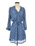 Maeve 100% Polyester Paisley Blue Casual Dress Size S - photo 1
