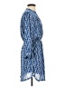 Maeve 100% Polyester Paisley Blue Casual Dress Size S - photo 4