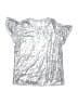 Assorted Brands 100% Polyester Metallic Silver Sleeveless T-Shirt Size XL (kids) - photo 1