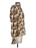 Topshop 100% Polyester Floral Ivory Long Sleeve Blouse Size 4 - photo 4