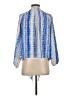 Juniper Blu 100% Polyester Blue Kimono Size XS - photo 2