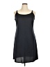 JBS 100% Polyester Solid Black Casual Dress Size 16 (petite) - photo 1