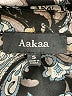AaKaa 100% Polyester Paisley Black Casual Dress Size S - photo 7