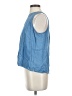 Gap 100% Lyocell Blue Sleeveless Blouse Size S (petite) - photo 5