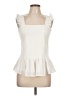 Torrid Ivory Sleeveless Blouse Size Lg Plus (0) - photo 1