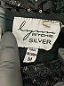 Lynn Ritchie Silver Black Cocktail Dress Size M - photo 7