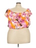 Torrid 100% Rayon Pink Sleeveless Blouse Size 5X Plus (5) - photo 1