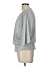 MSK Silver 3/4 Sleeve Blouse Size L - photo 5