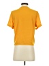 Madewell 100% Polyester Yellow Short Sleeve Blouse Size XS - photo 2