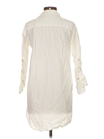 Zara TRF 3/4 Sleeve Button-Down Shirt (view 2)