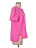 Trina Turk 100% Polyester Pink Short Sleeve Blouse Size S - photo 4