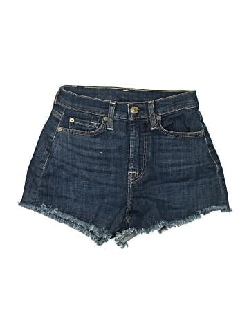 7 For All Mankind Denim Shorts (view 1)
