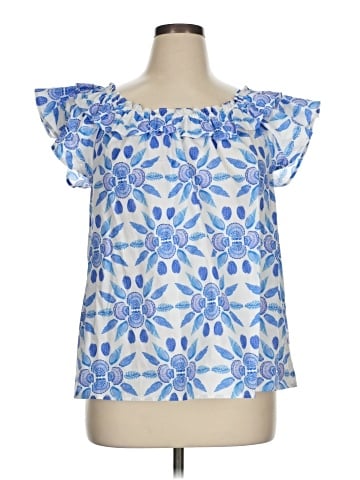 Hill House Short Sleeve Blouse (view 1)