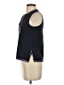 J.Crew 100% Cotton Black Sleeveless Blouse Size XXS - photo 5