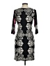 Analili Graphic Black Cocktail Dress Size M - photo 2