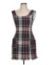 Zara TRF Plaid Multi Color Black Casual Dress Size L - photo 1