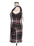 Zara TRF Plaid Multi Color Black Casual Dress Size L - photo 5