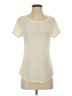 J.Crew 100% Cotton Ivory Short Sleeve T-Shirt Size S - photo 1