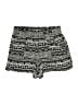 Studio 253 100% Rayon Print Black Shorts Size S - photo 1
