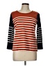 J.Crew 100% Cotton Orange Pullover Sweater Size L - photo 1