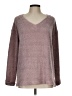 Dress Up Chevron-herringbone Pink Pullover Sweater Size L - photo 1