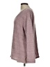 Dress Up Chevron-herringbone Pink Pullover Sweater Size L - photo 5