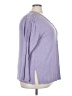 Torrid Purple 3/4 Sleeve Blouse Size 2X Plus (2) - photo 4
