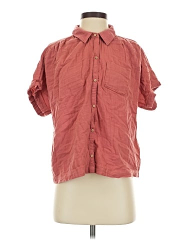 Old Navy Short Sleeve Button-Down Shirt (view 1)