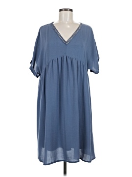 sachin and babi light blue dress Floral Silk Halter Dress With Silk Flower  Rodarte