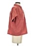 Old Navy 100% Cotton Red Short Sleeve Button-Down Shirt Size S (tall) - photo 4