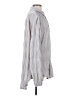 Free People Stripes Gray Long Sleeve Blouse Size S - photo 4