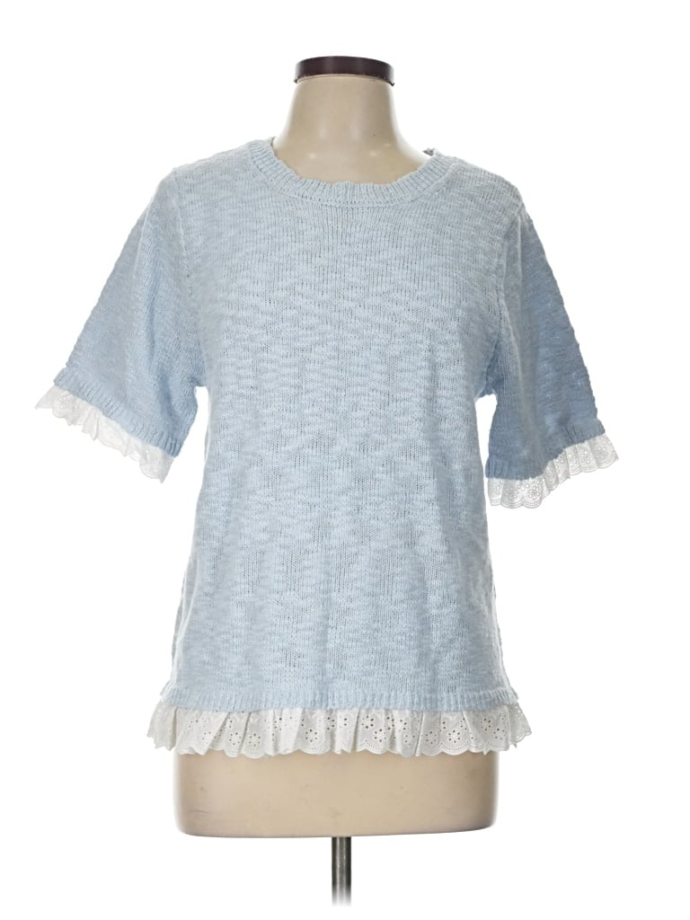 Pre-owned Design History Pullover Sweater In Blue