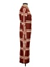 Unbranded Print Brown Burgundy Casual Dress Size S - photo 4