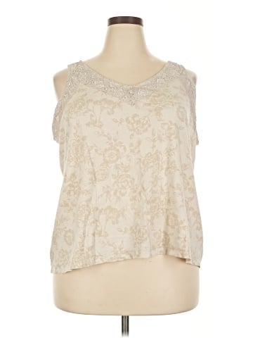 Basic Editions Sleeveless Blouse (view 1)